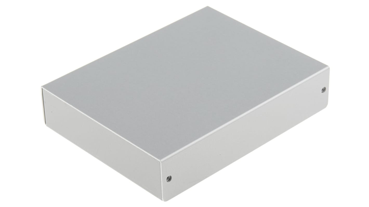 Caja Takachi Electric Industrial de Aluminio Plateado, 140 x 110 x 30mm