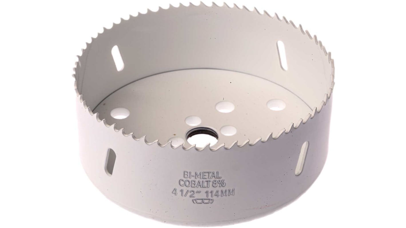 RS PRO Cobalt Steel 114mm Hole Saw