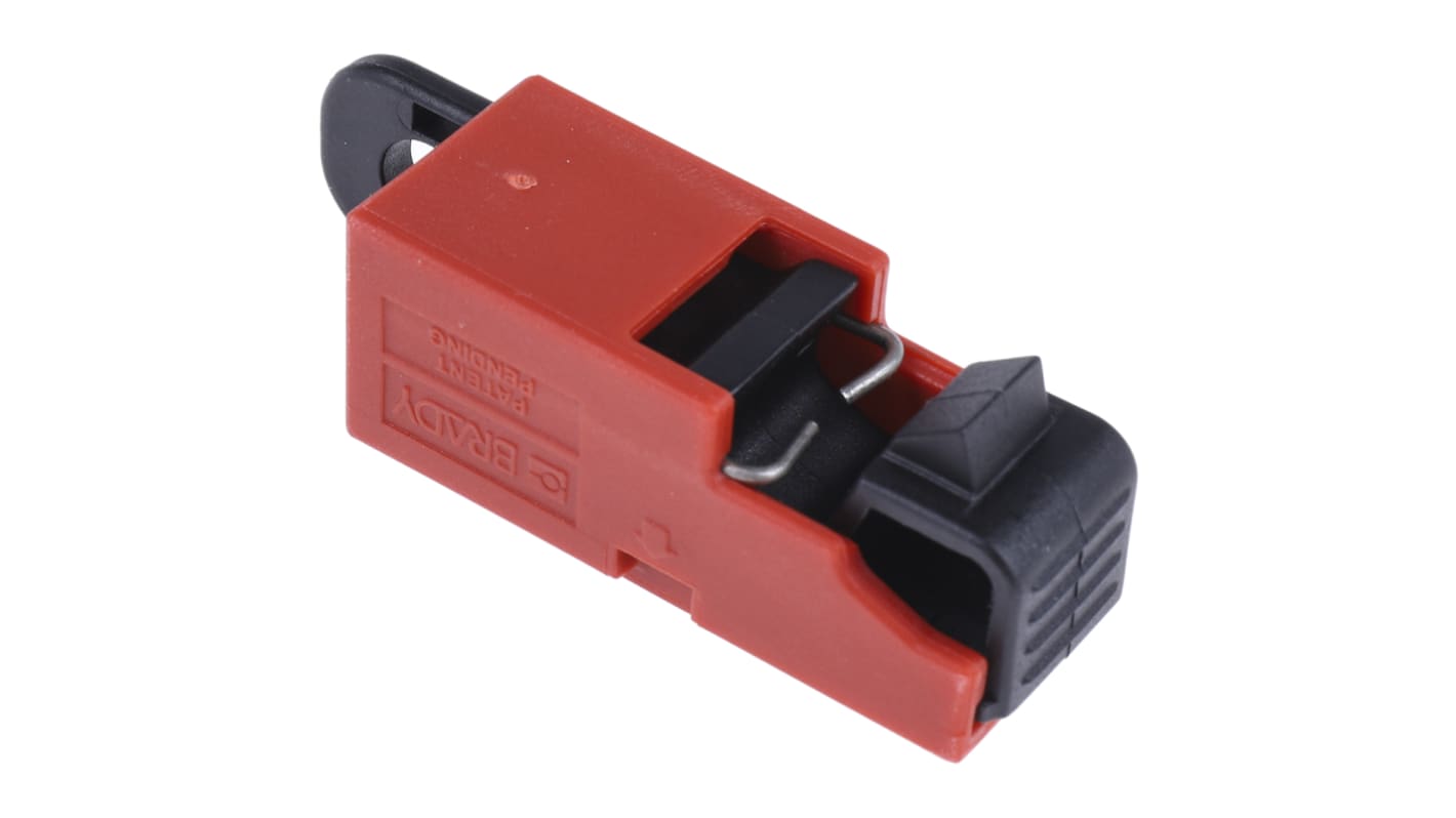 Brady Red Glass Fibre Reinforced Plastic Lockout Device, 7.37mm Shackle