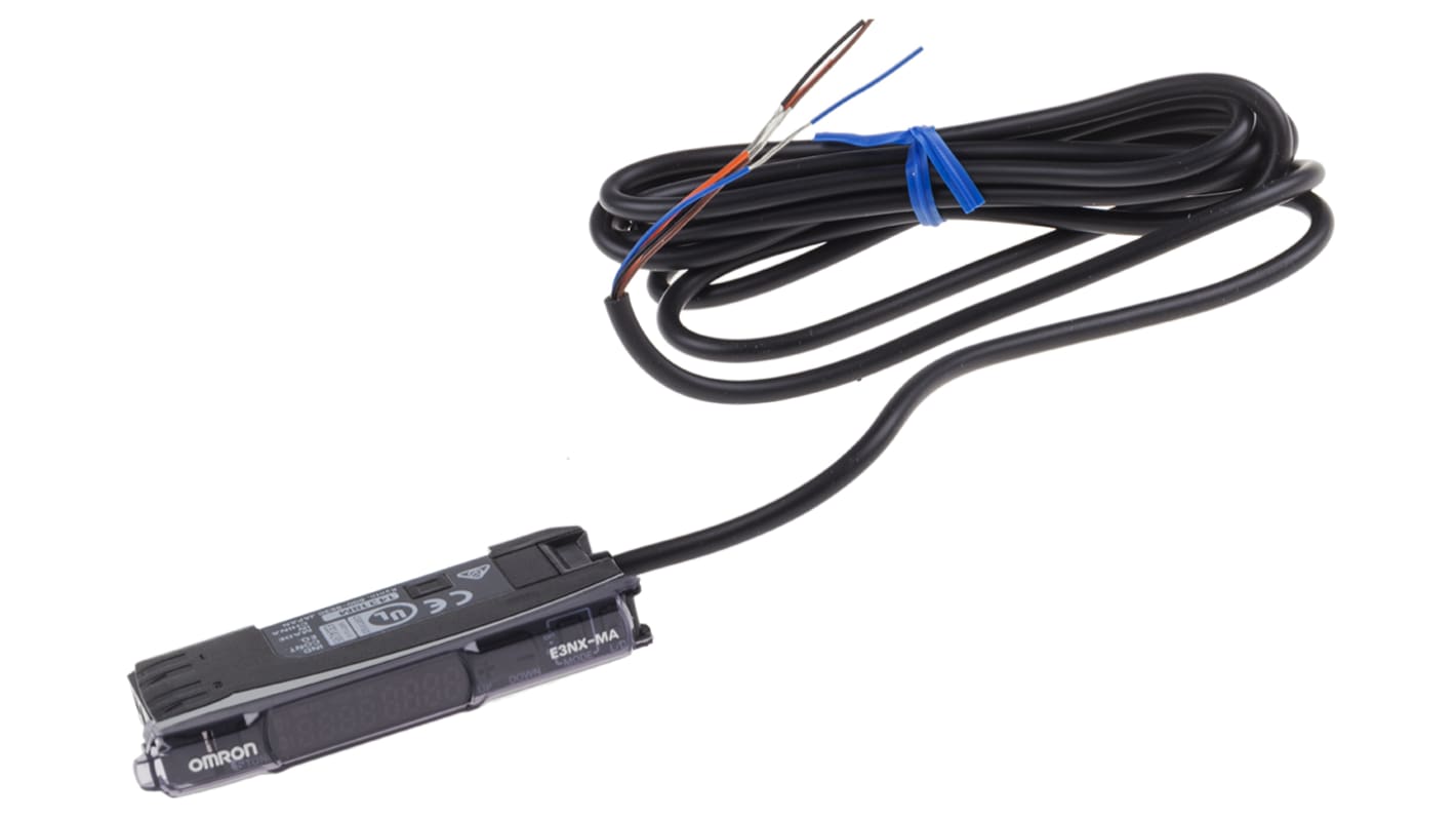 Amplificador de fibra Omron con luz LED, salida PNP, 960 mW, 30 V dc, IP50, IP54