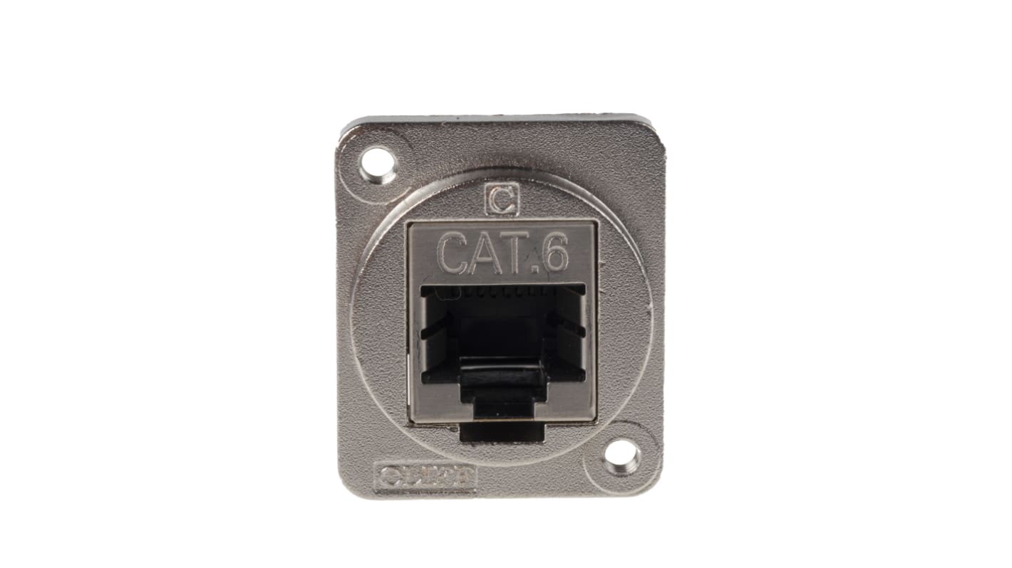 Acoplador Ethernet RS PRO, de Cat6, , apantallado