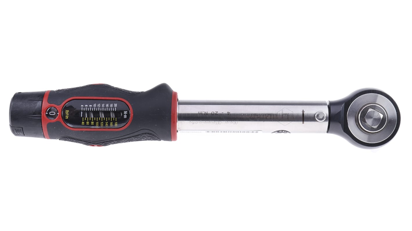 Norbar Torque Tools Click Torque Wrench, 4 → 20Nm, 1/2 in Drive, Square Drive