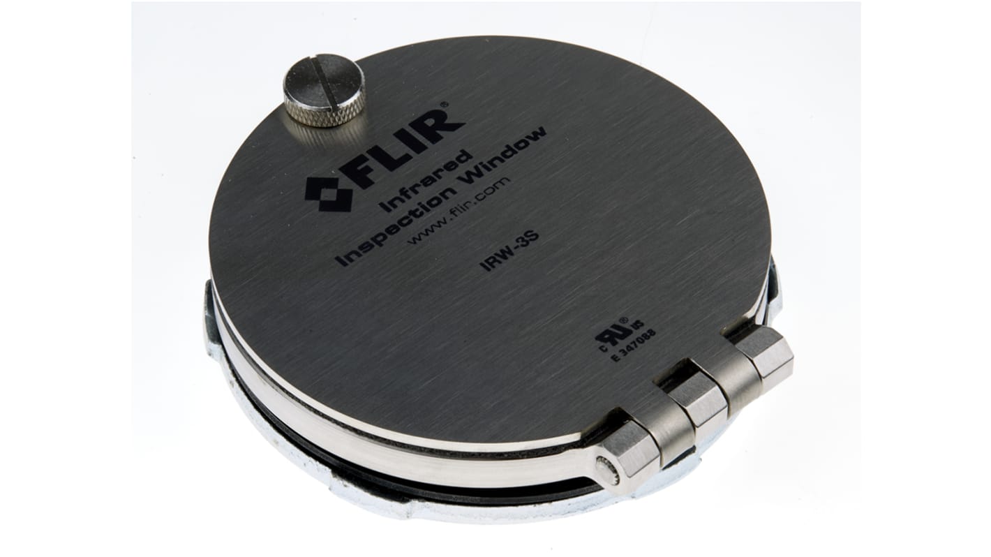 Flir IR(赤外線)検査ウィンドウ IR検査ウィンドウ 75 (Dia.)mm Stainless Steel