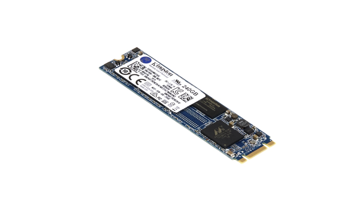 Disco duro SSD interno M.2 Kingston de 240 GB, SATA II, SATA III, 3D TLC