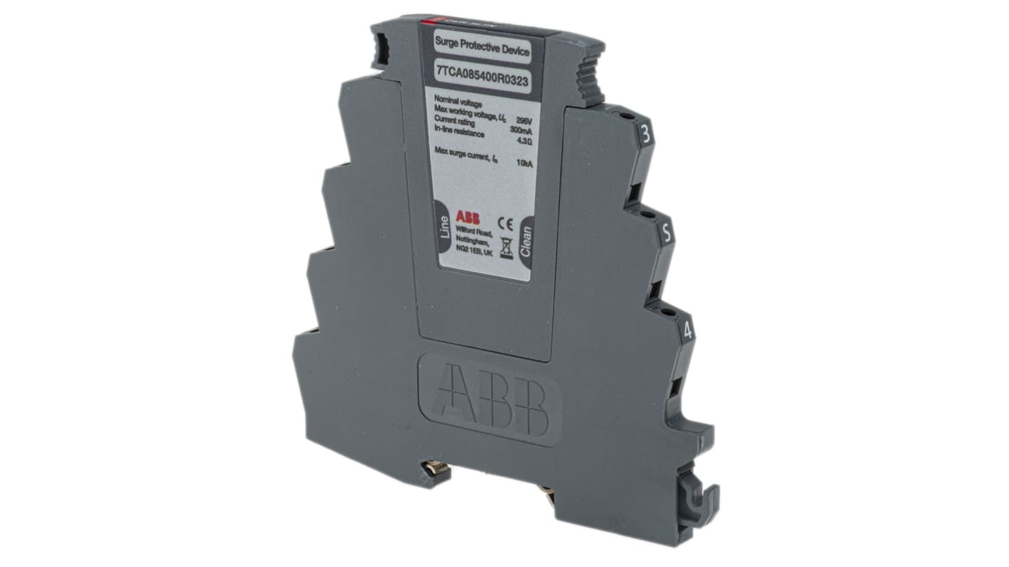 ABB, OVR Surge Protection Device 296 V Maximum Voltage Rating 20kA Maximum Surge Current Surge Protection Device