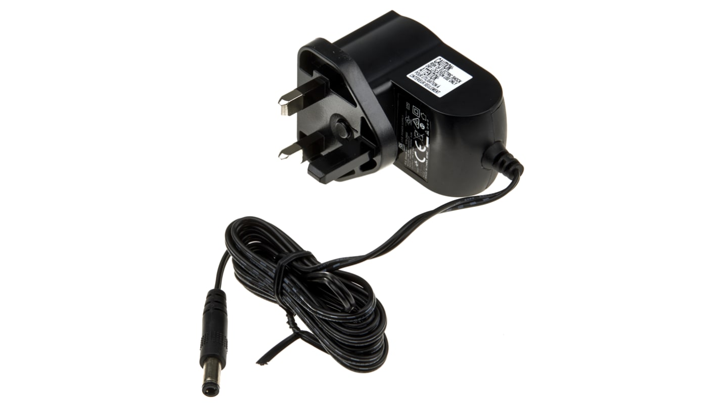 RS PRO Steckernetzteil AC/DC-Adapter 6W, 100V ac, 15V dc / 400mA, Universal-Stecker