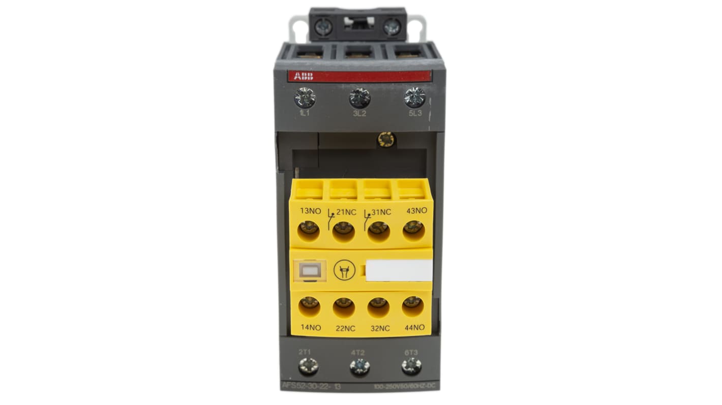 ABB Jokab 電磁接触器 100 250 V ac/dc 3極 AFSシリーズ, 1SBL367082R1322 AFS52-30-22-13