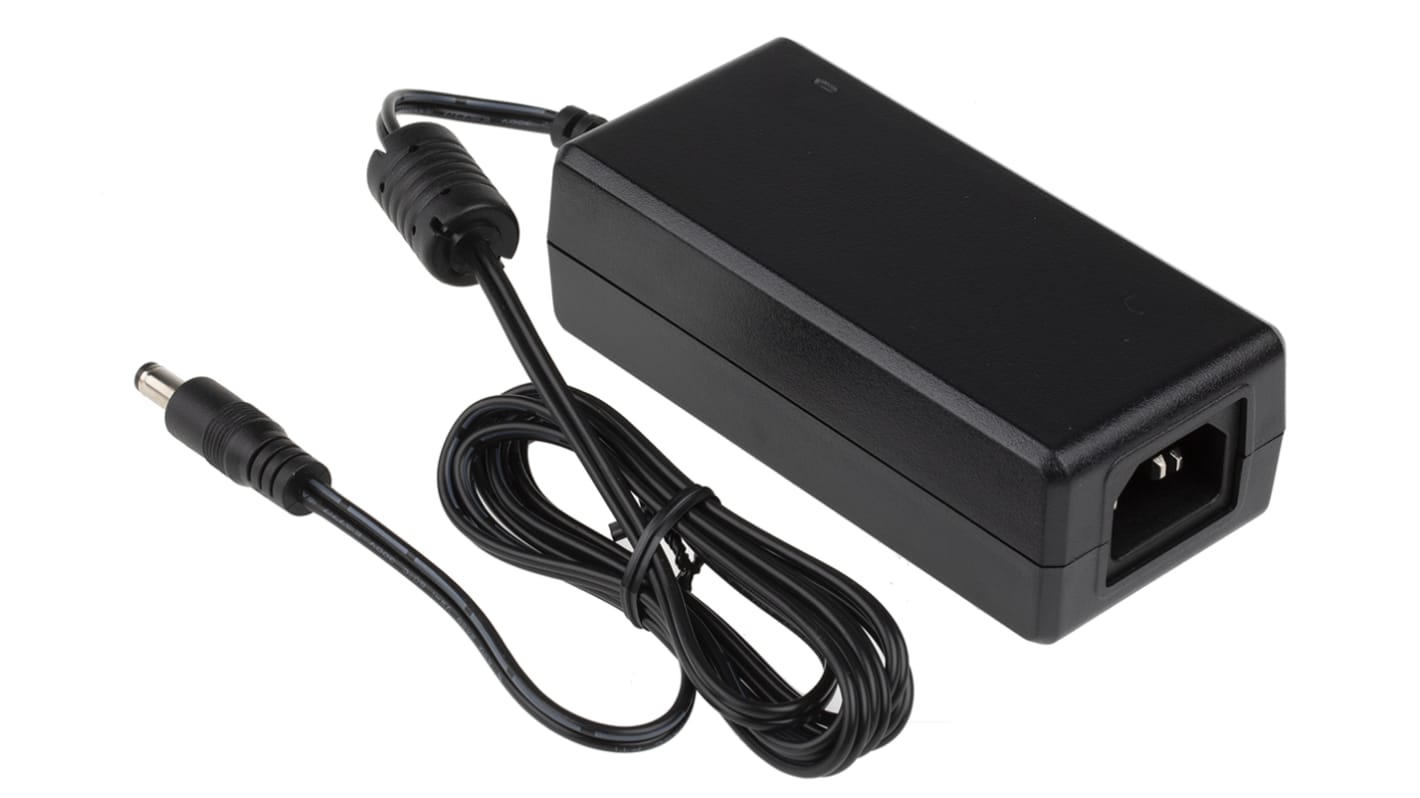 RS PRO 50W Plug-In AC/DC Adapter 15V dc Output, 3.34A Output