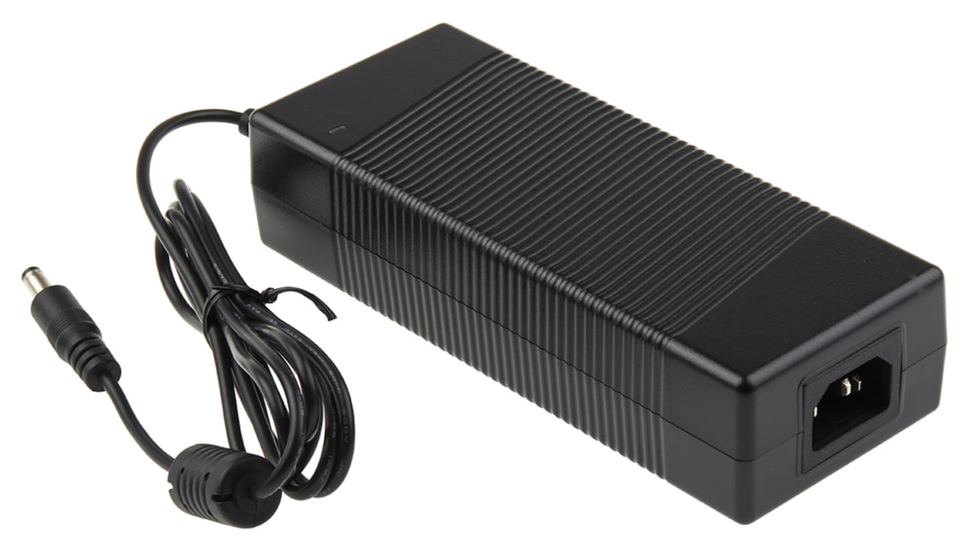 Adaptador AC/DC RS PRO 90 → 264V ac, 48V dc, 1 salida, 2.5A, 120W, C14