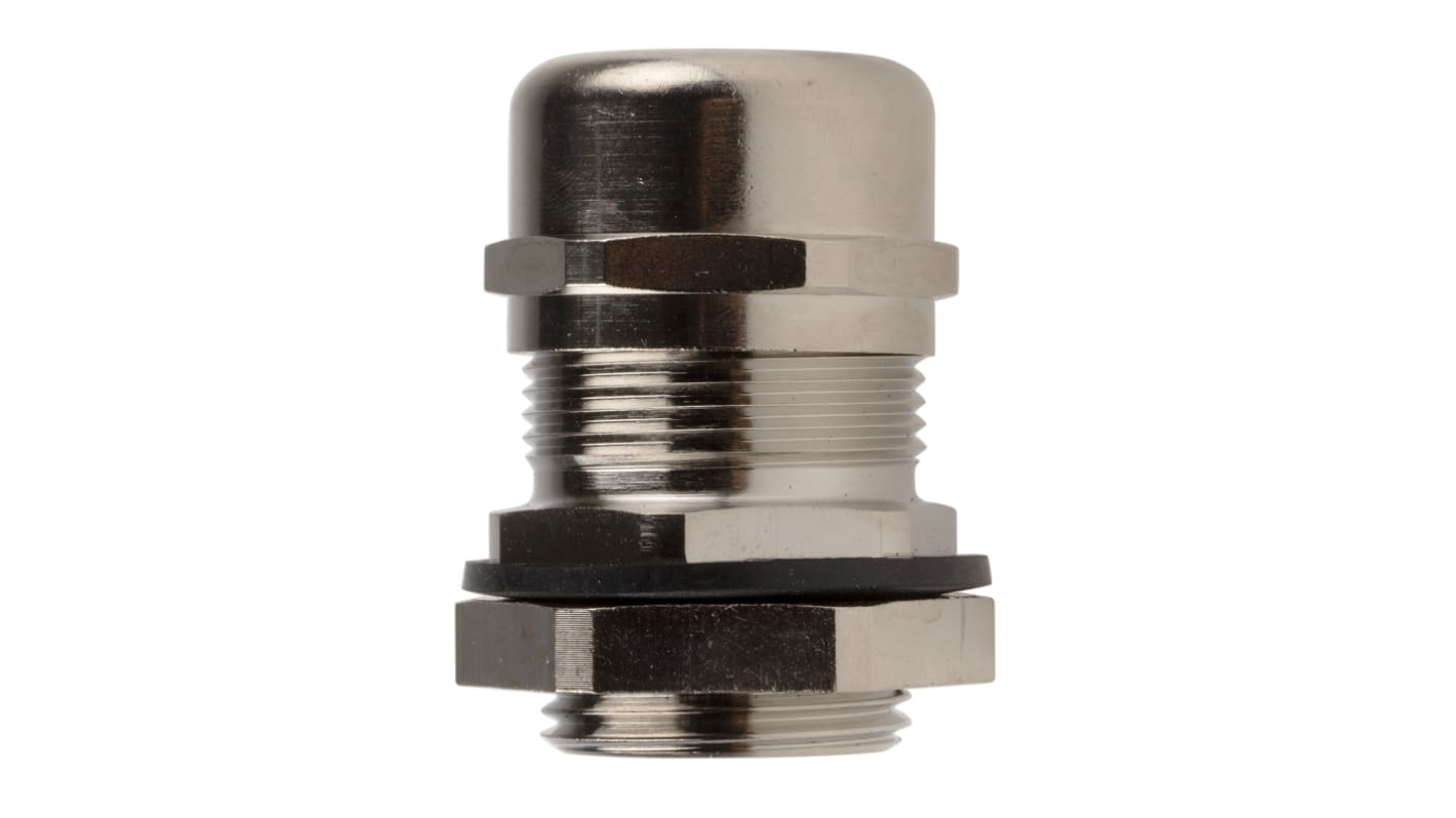 Alpha Wire FIT Wire Management Series Metallic Metal Cable Gland, NPT 3/4in Thread, 13mm Min, 18mm Max, IP66, IP68