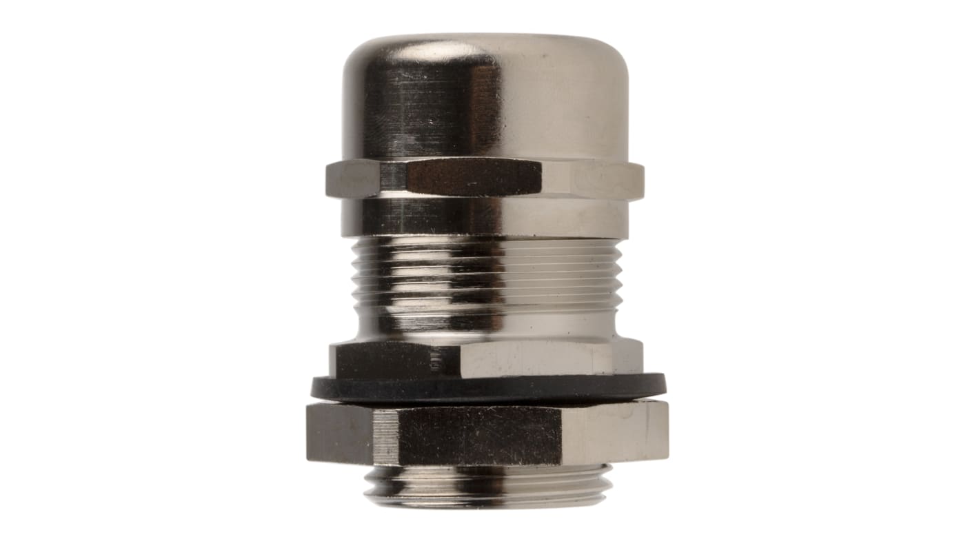 Alpha Wire FIT Series Metallic Metal Cable Gland, NPT 3/4in Thread, 13mm Min, 18mm Max, IP66, IP68