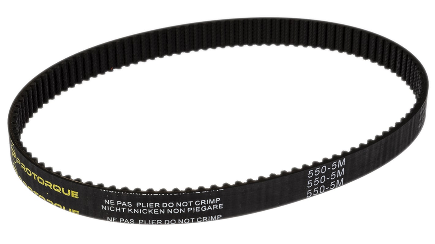 RS PRO Timing Belt, 110 Teeth, 550mm Length, 15mm Width