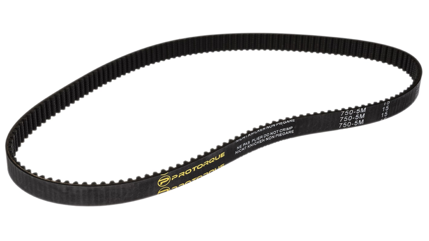 RS PRO Timing Belt, 150 Teeth, 750mm Length, 15mm Width