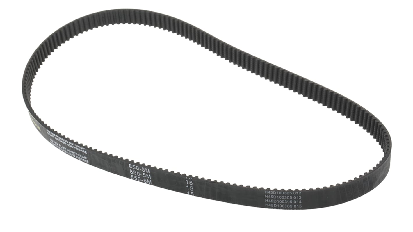 RS PRO Timing Belt, 170 Teeth, 850mm Length, 15mm Width