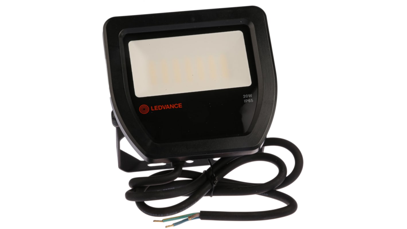 LEDVANCE Floodlight, 20 W, 2200 lm, IK07, IP65, 240 V