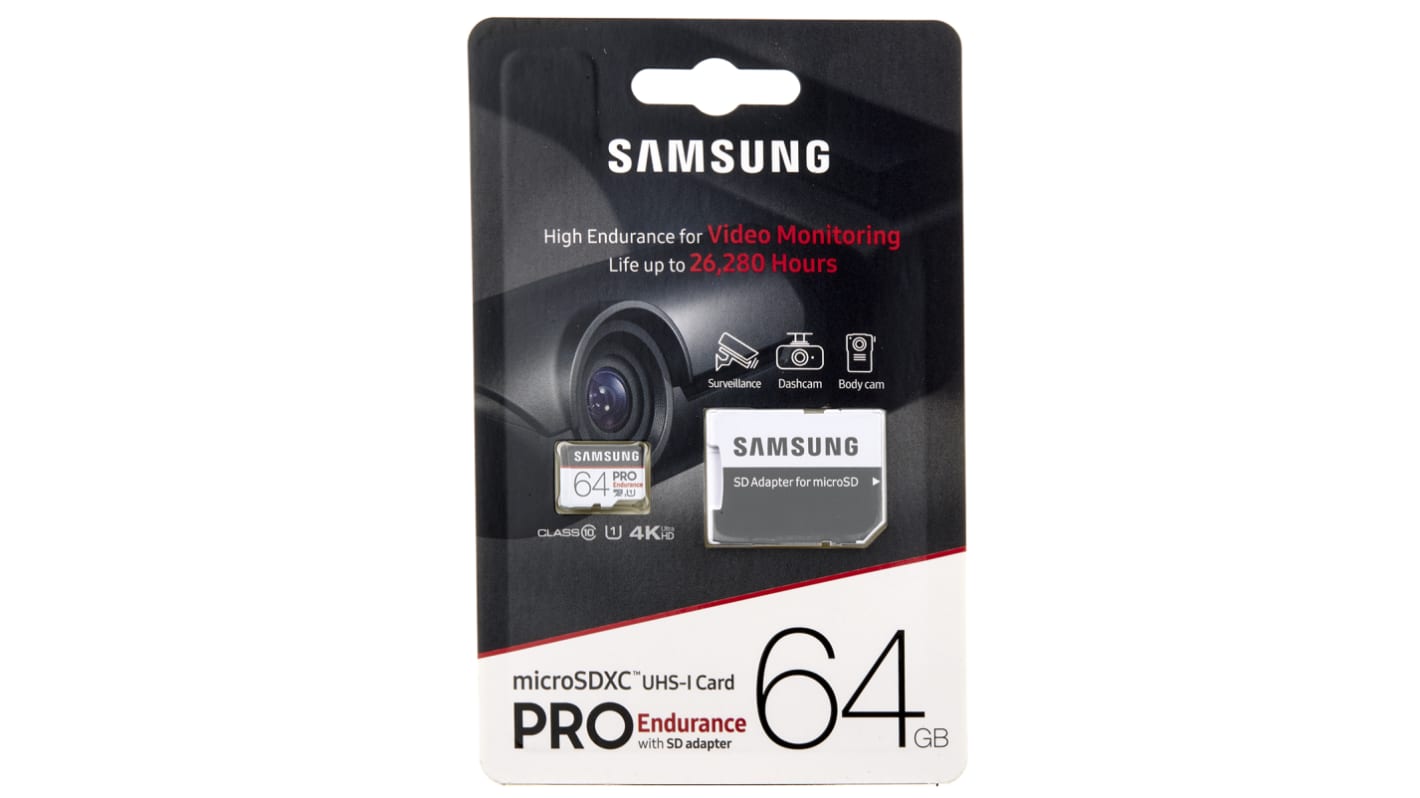 Samsung 64 GB MicroSD Micro SD Card, Class 10