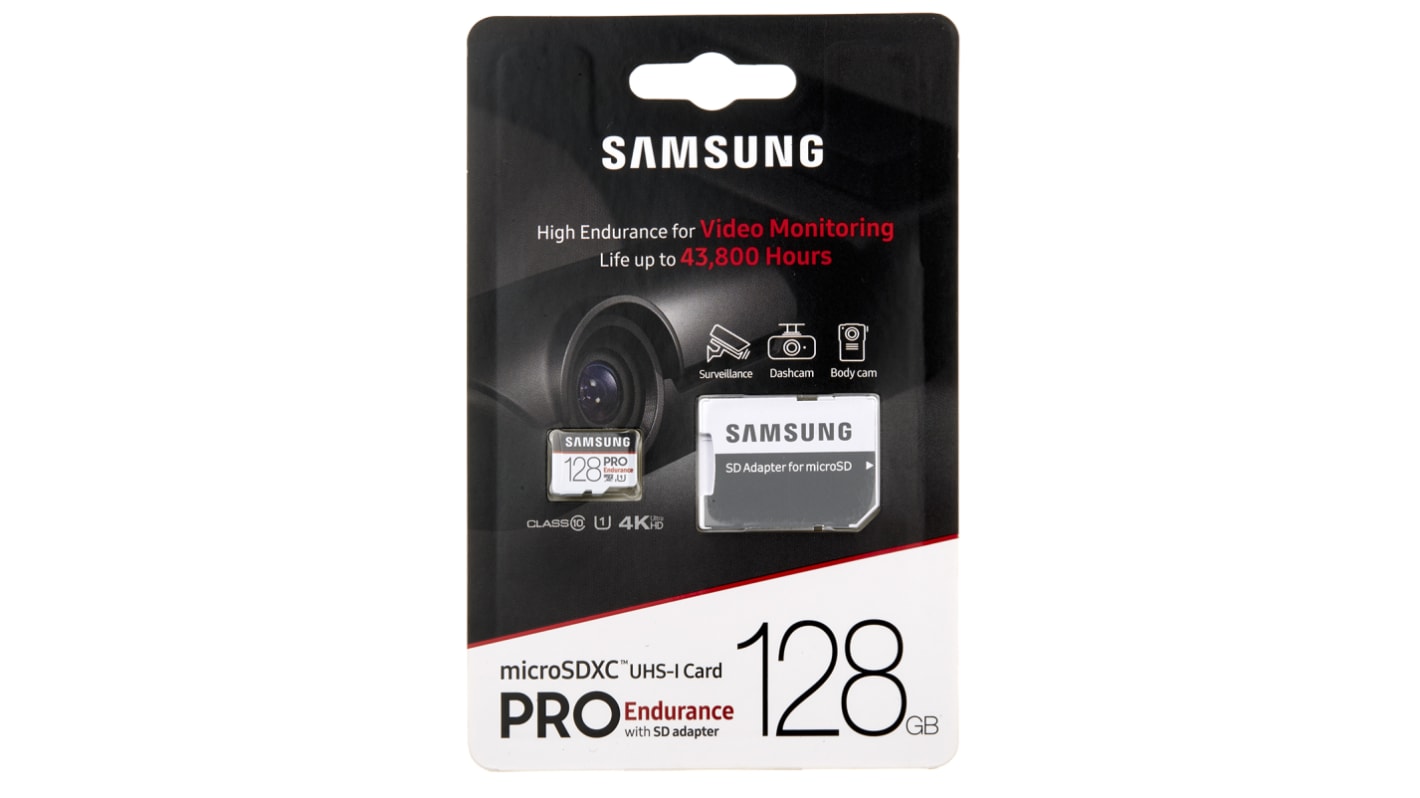MBMJ128GA/EU Samsung 128 GB MicroSDXC Micro SD Card, Class 10 RS