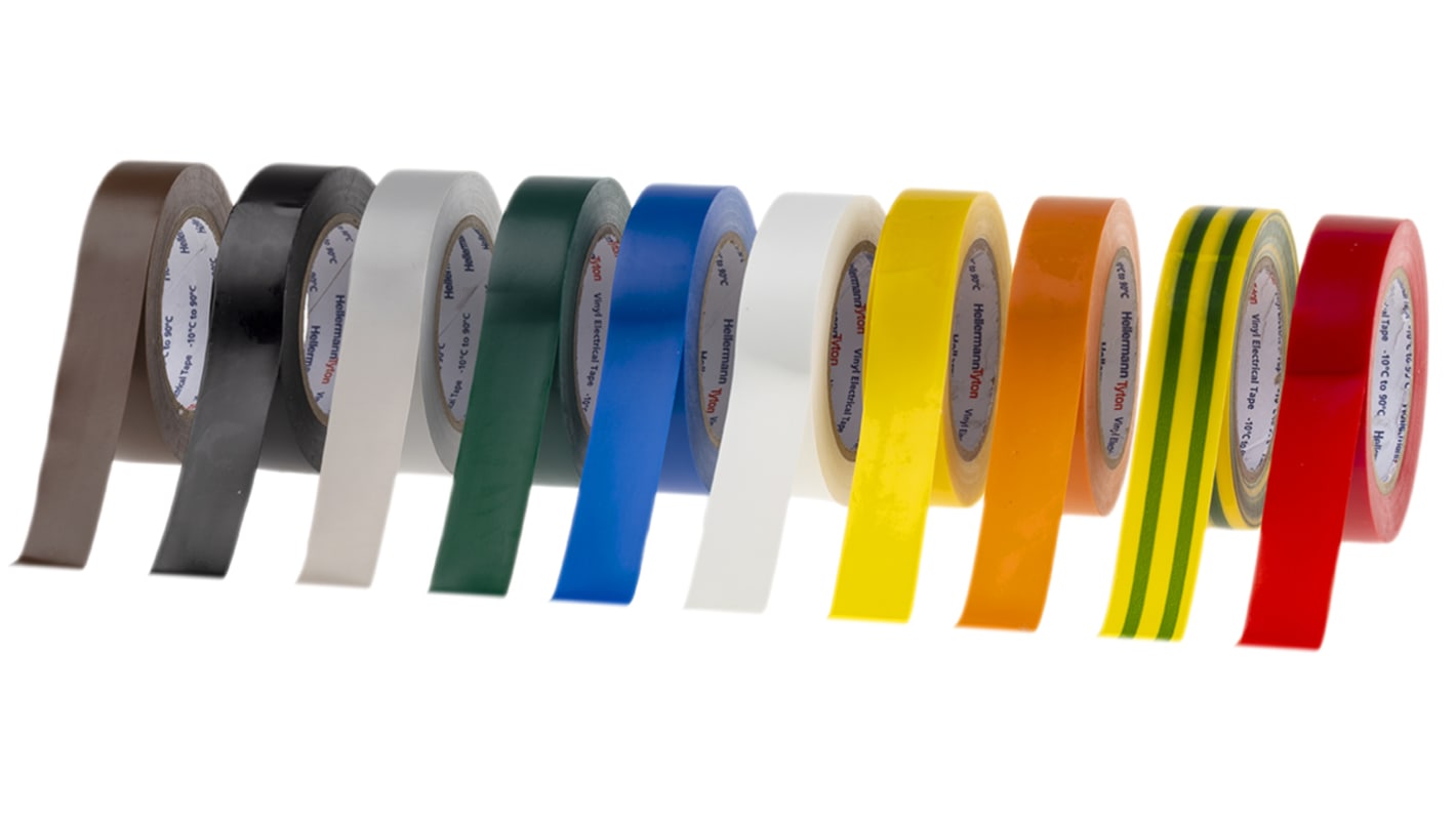 71000146 HTAPEFLEX1515x10PVCMIX HellermannTyton HelaTape Flex