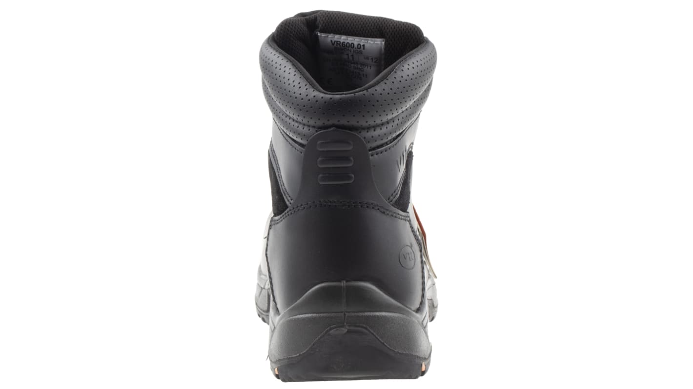 Bottes de sécurité V12 Footwear Bison, T 46, Noir, S3, SRC, antistatiques