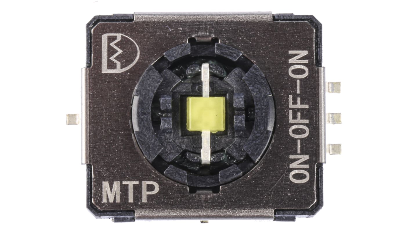 RS PRO Push-Rotary Switch, 50 mA, Solder