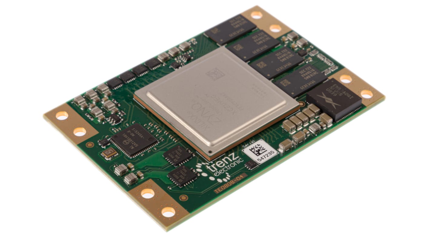 Trenz Electronic GmbH 4 GB DDR4, UltraSOM+ MPSoC-Modul with Zynq UltraScale+ XCZU9EG-2FFVC900I Modul, Modul, TE0808-04