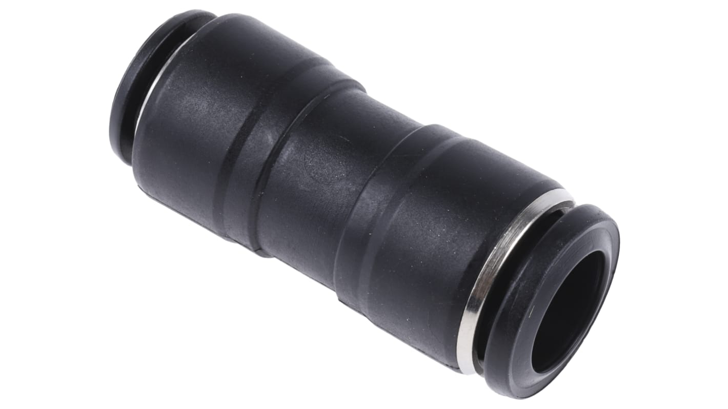 RS PRO Push-in Fitting, Push In 12 mm to Push In 10 mm, Tube-to-Tube Connection Style