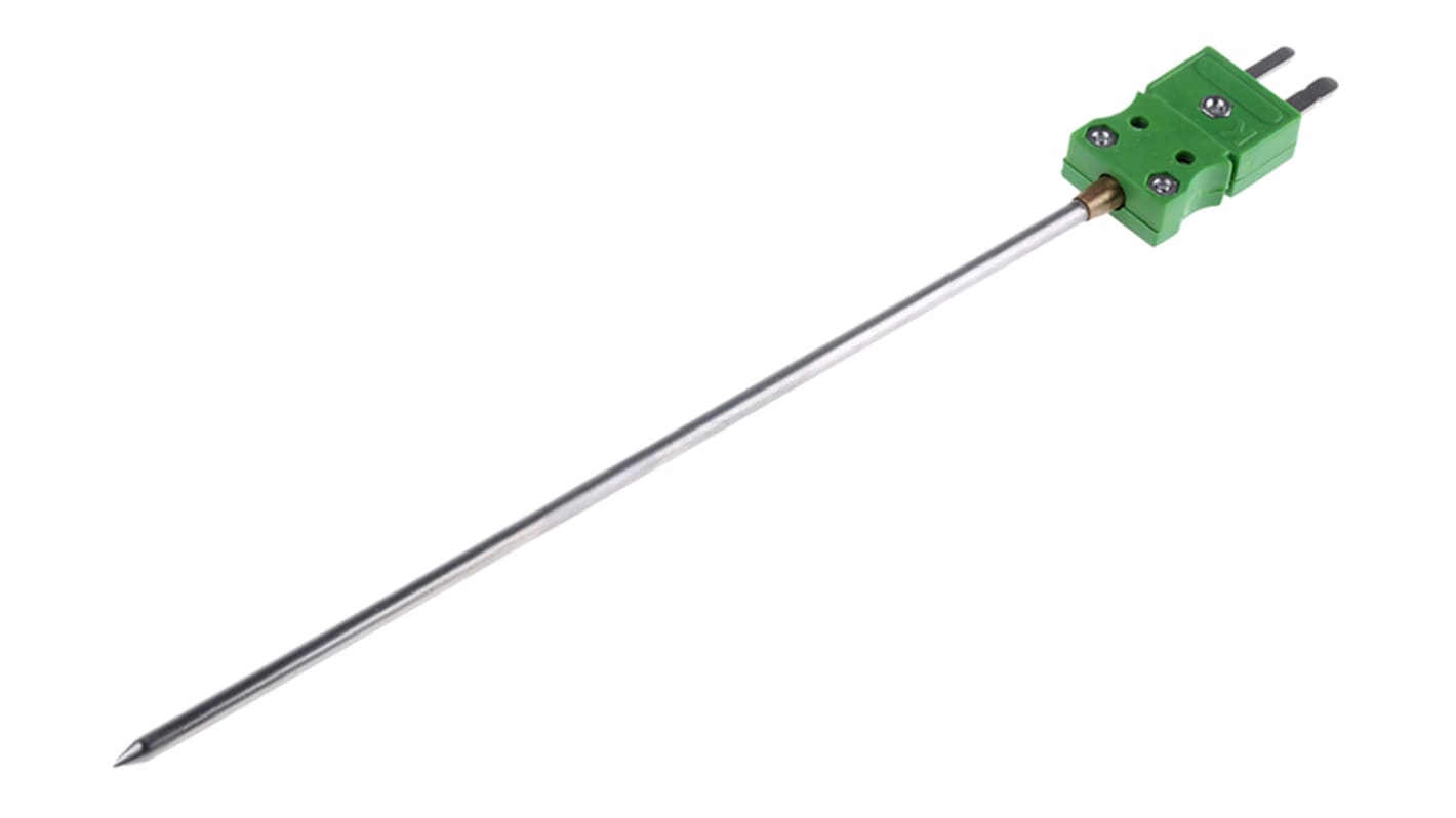 Hanna Instruments K Penetration Temperature Probe, 155mm Length, 3mm Diameter, +900 °C Max