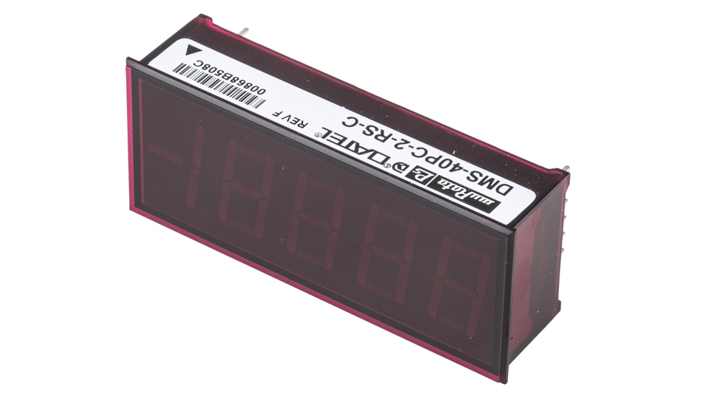 Murata Power Solutions Digitales Spannungsmessgerät LED-Anzeige 4,5-stellig, 55mm, 23mm, 17.45mm