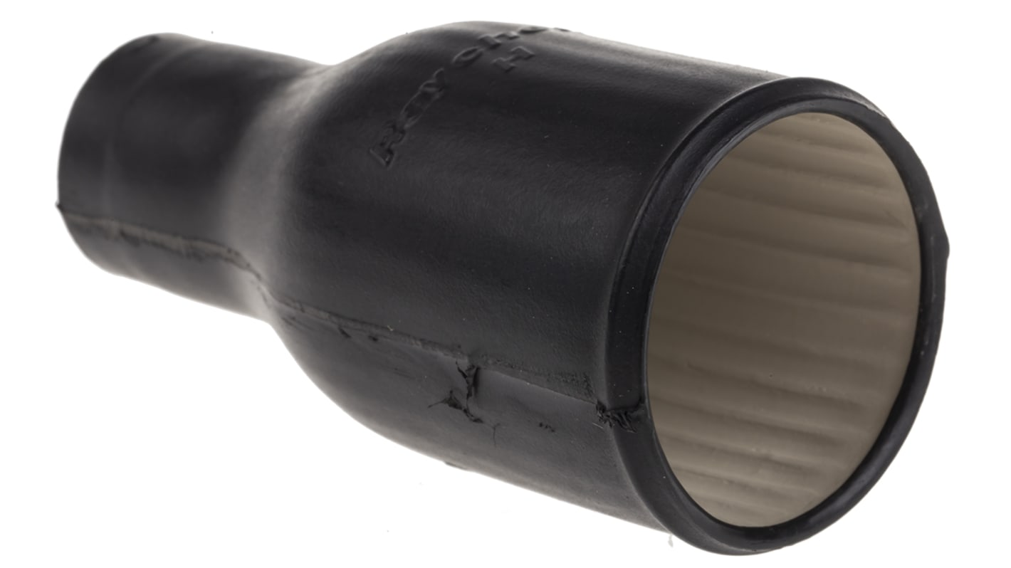 Heat Shrink Boot průměr 31mm nanesené lepidlo, Elastomer barva Černá TE Connectivity