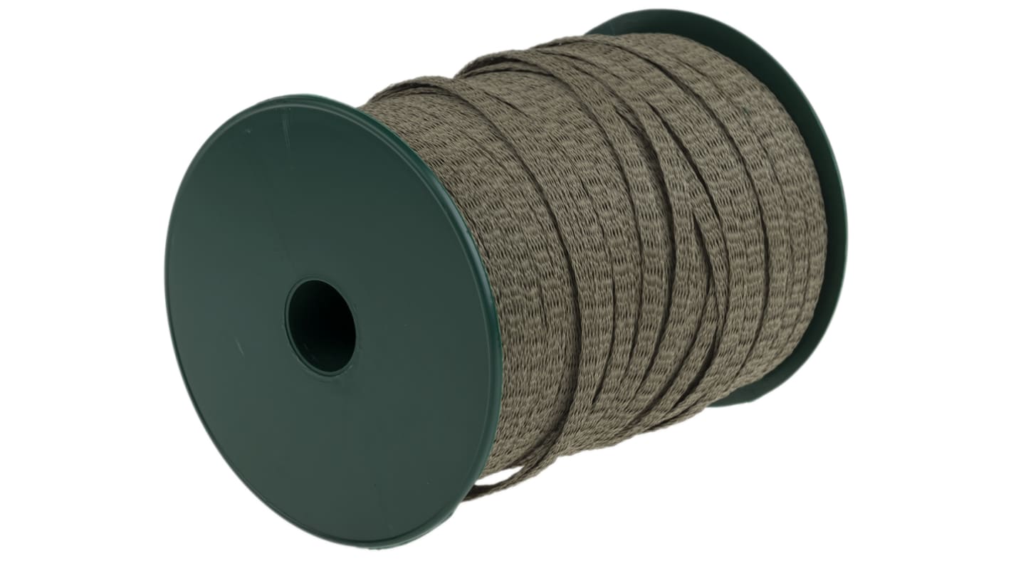 TE Connectivity Expandable Braided Polyester Cable Sleeve, 40mm Diameter, 180m Length, CBMS Series