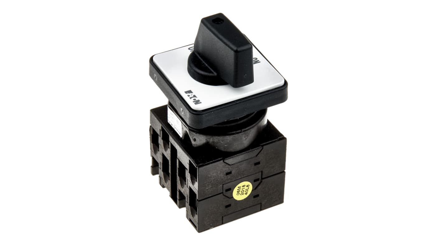 Eaton, 6P 6 Position 90° On-Off Cam Switch, 690V ac, 20A