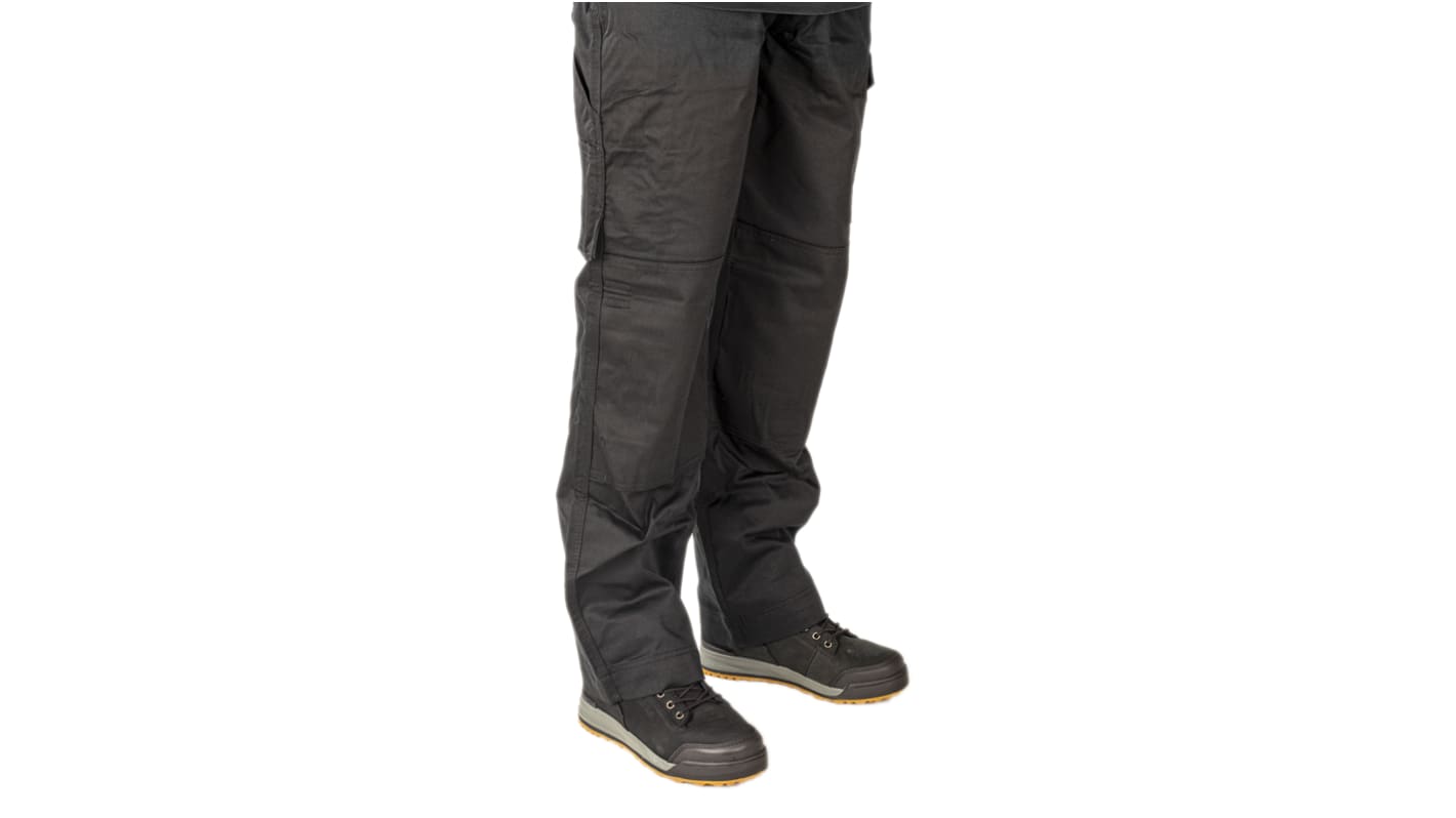 Scruffs Black Men's Fabric Work Trousers 32in, 82cm Waist