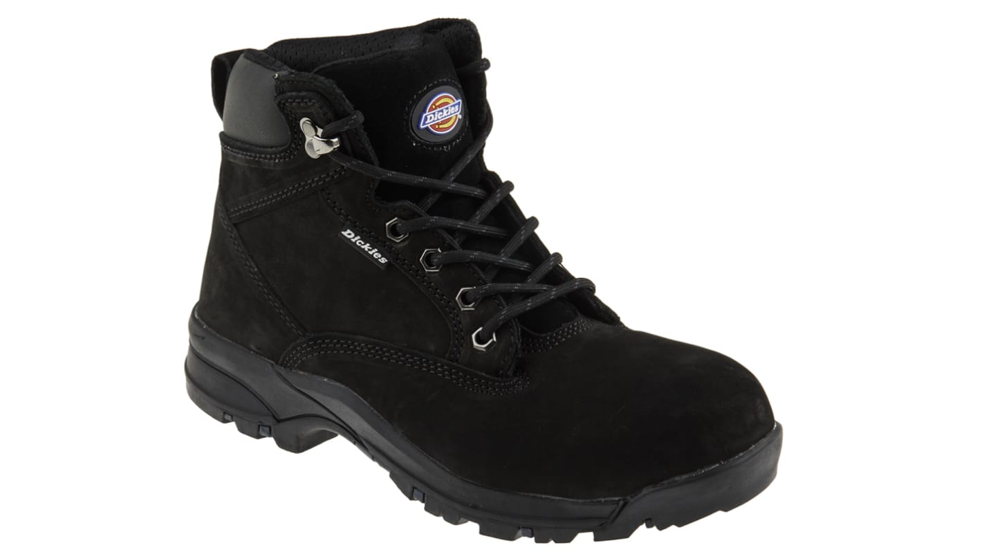 Dickies Corbett Black Composite Toe Capped Women's Safety Boots, UK 6, EU 40