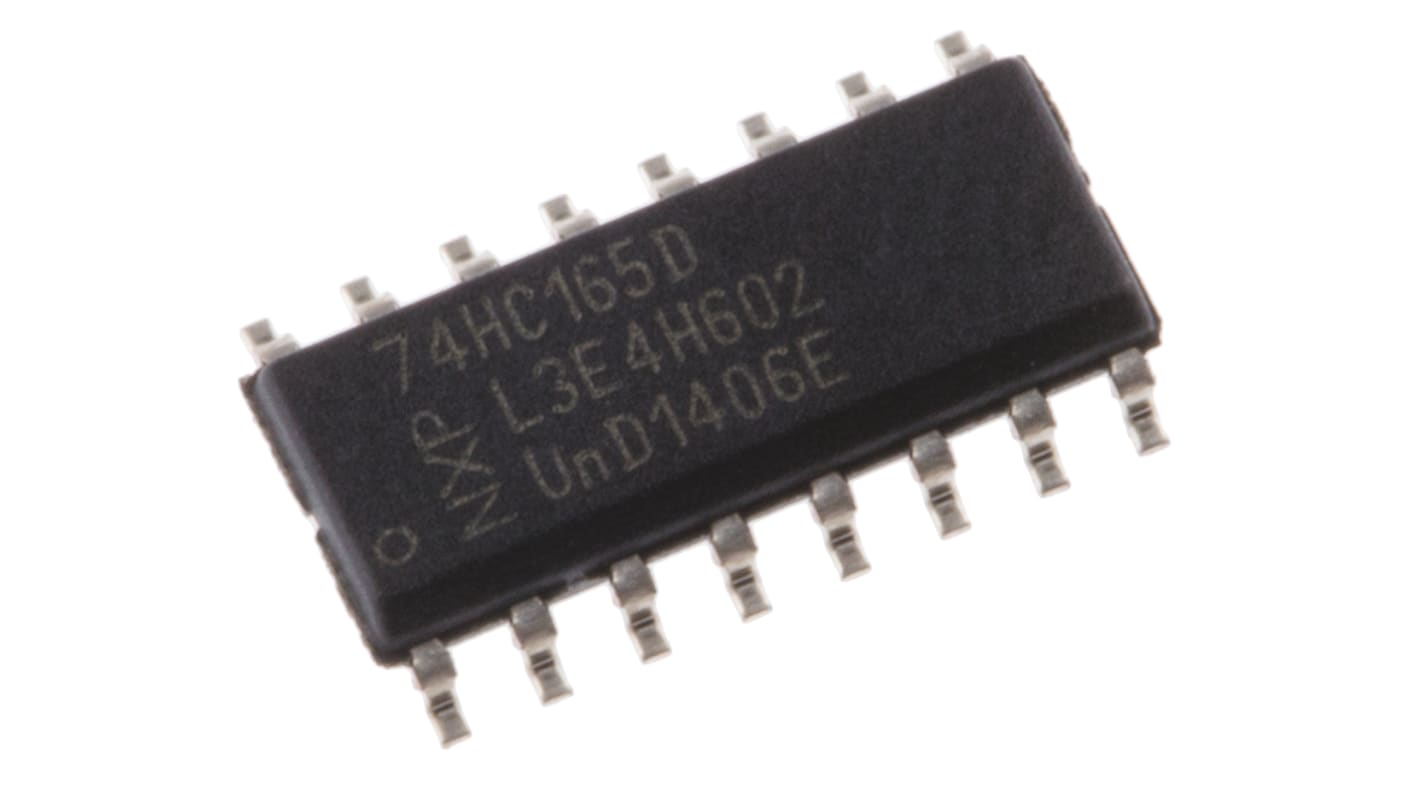 Nexperia Schieberegister 8-Bit Schieberegister HC Seriell zu seriell, Parallel SMD 16-Pin SOIC 1