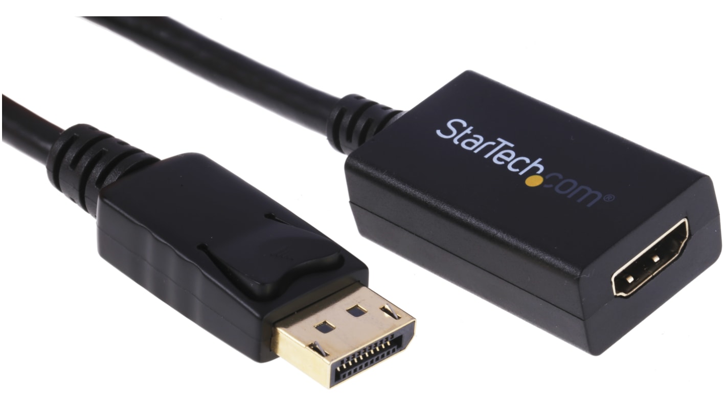 DP2HDMI2 Startech DisplayPort to HDMI Adapter, 210mm Length 1920 x 1200 Maximum Resolution RS