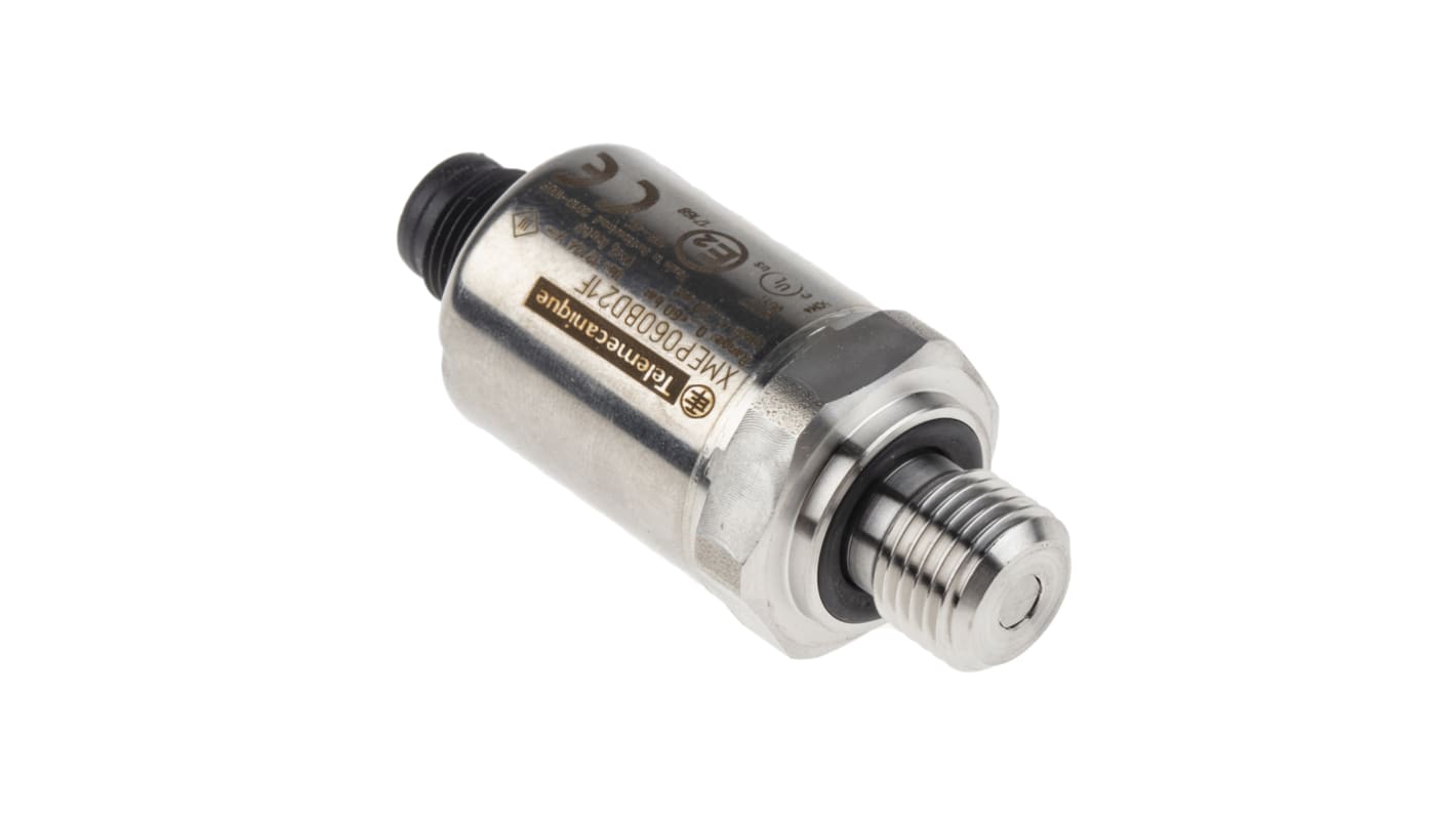 Telemecanique Sensors XMEP Series Pressure Sensor, 0bar Min, 60bar Max, Analogue Output