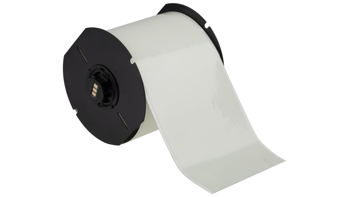 Brady Label Printer Tape, 15.2m Label Length, 101.6mm Label Width