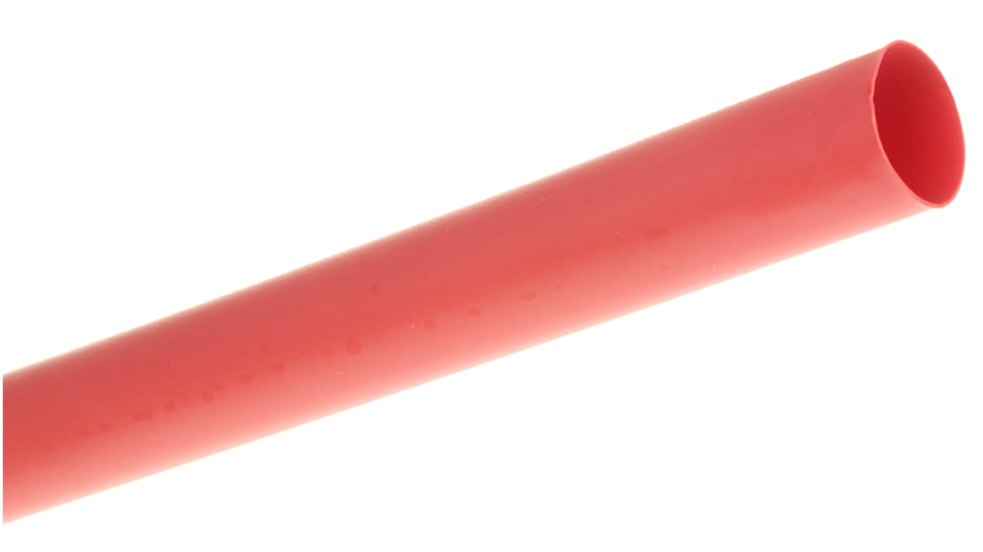 RNF 30009/322 TE Connectivity Heat Shrink Tubing, Red 9mm Sleeve