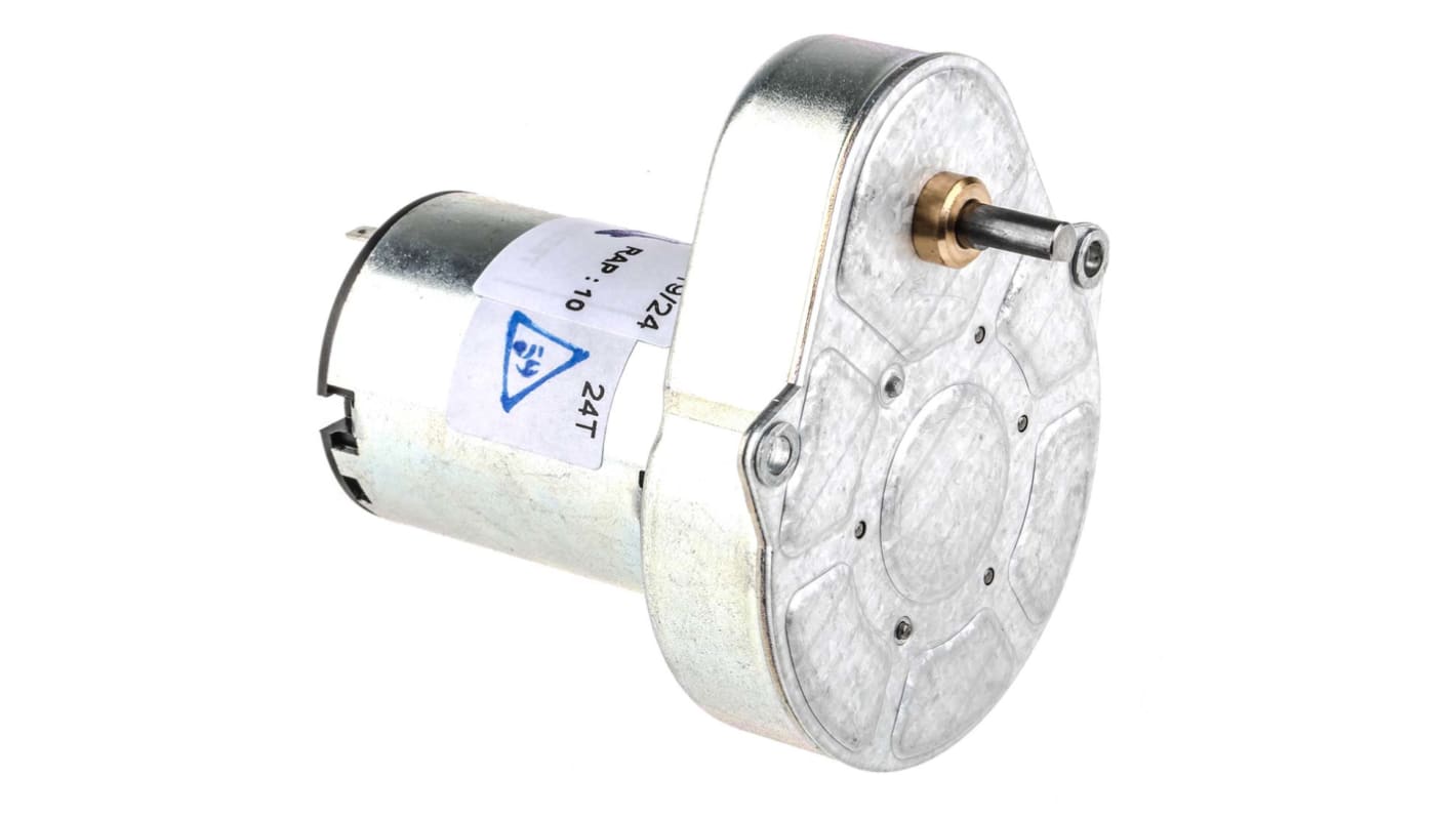 Crouzet Brushed Geared DC Geared Motor, 3 W, 24 V dc, 50 Ncm, 430 rpm, 4mm Shaft Diameter