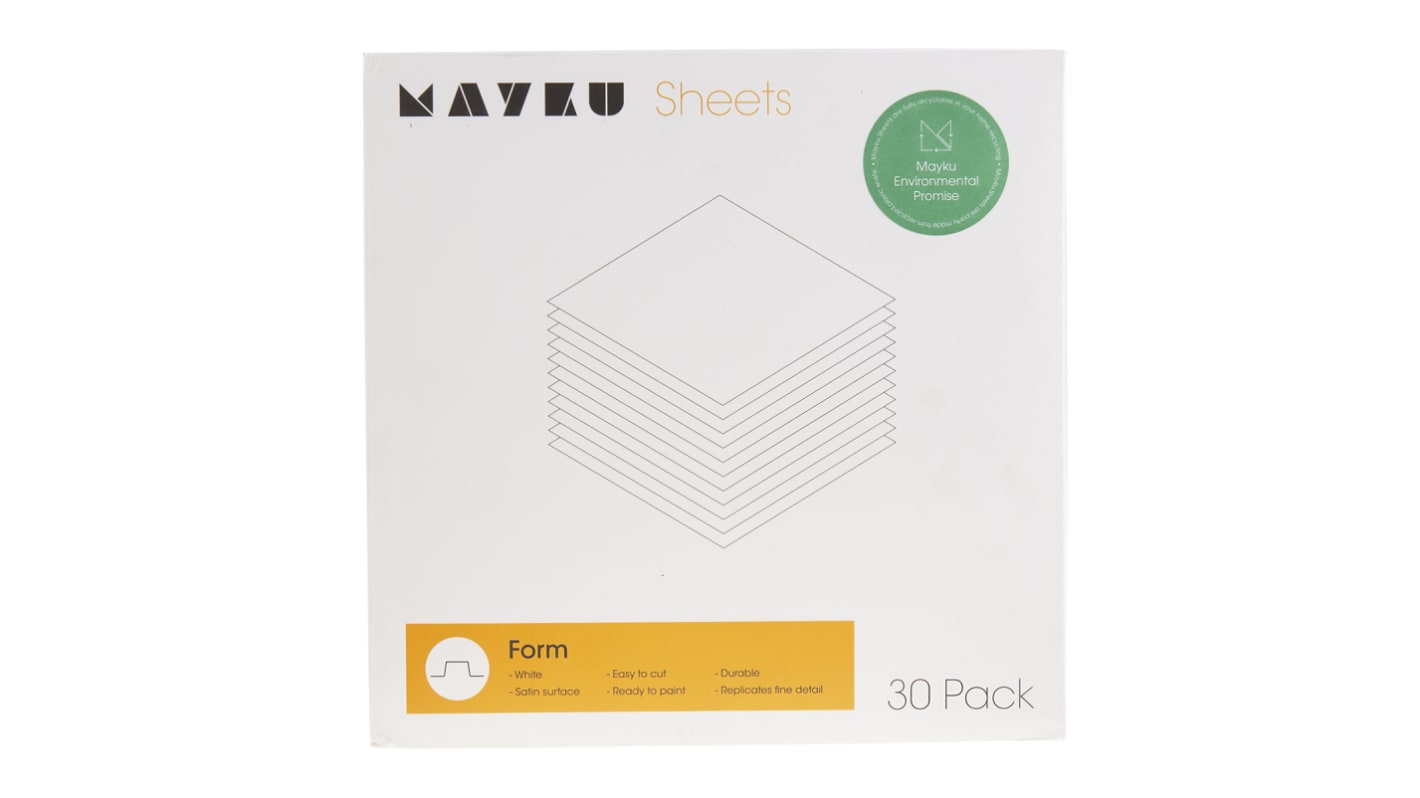 Mayku MFA180100AA Sheets 200 x 200mm Forming Bed