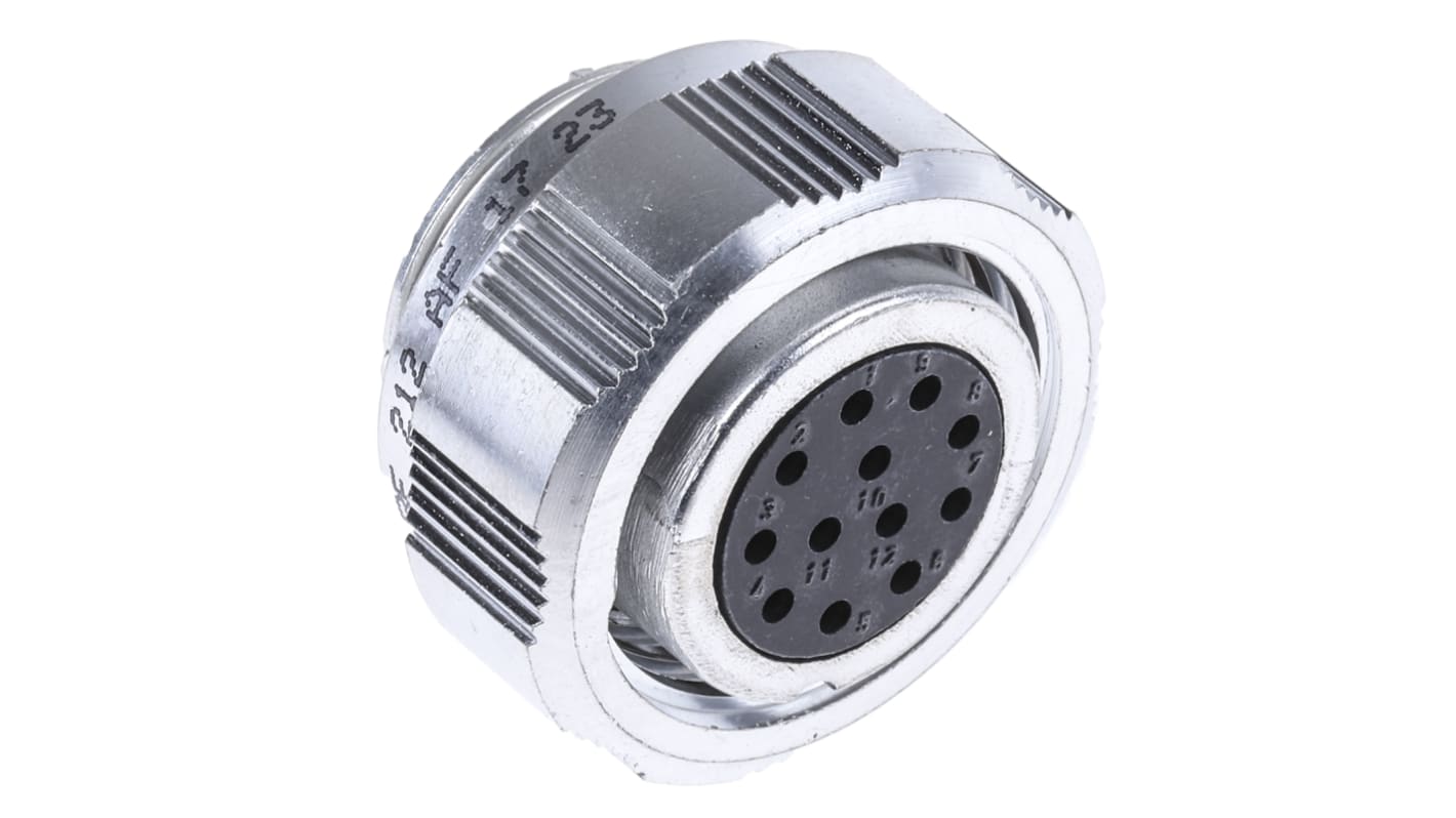 Amphenol Socapex Circular Connector, 12 Contacts, Cable Mount, Socket, Female, SL61 Series