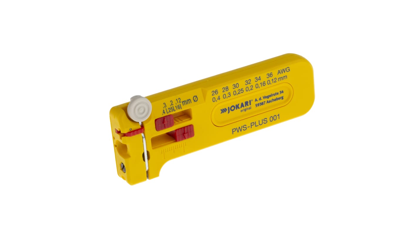 Jokari PWS-PLUS Series Wire Stripper, 0.12mm Min, 0.4mm Max