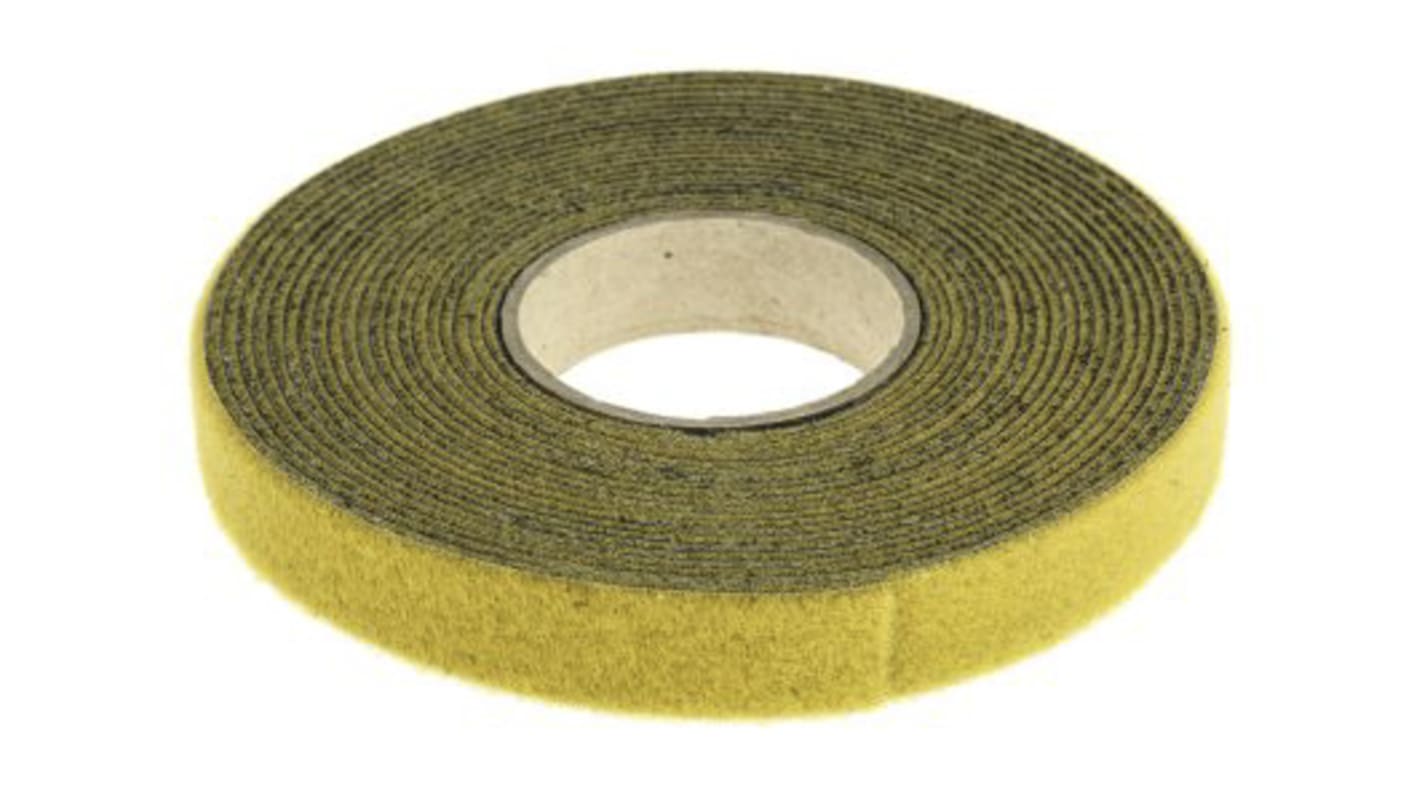 Brida RS PRO de Nylon 66 Amarillo, 5m x 16 mm, Velcro