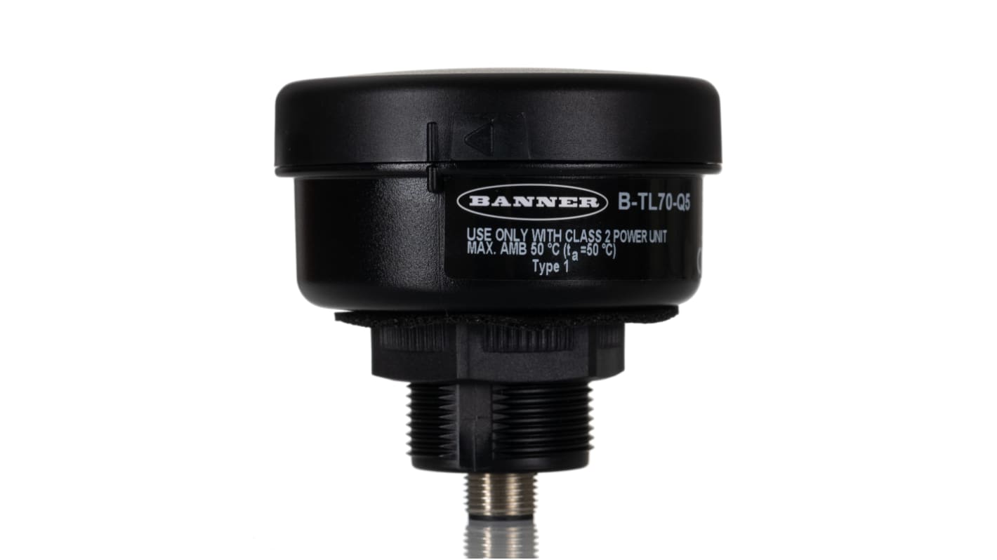 BTL70Q5 Banner BTL70 Series Beacon Tower, 12 → 30 V dc, LED Bulb