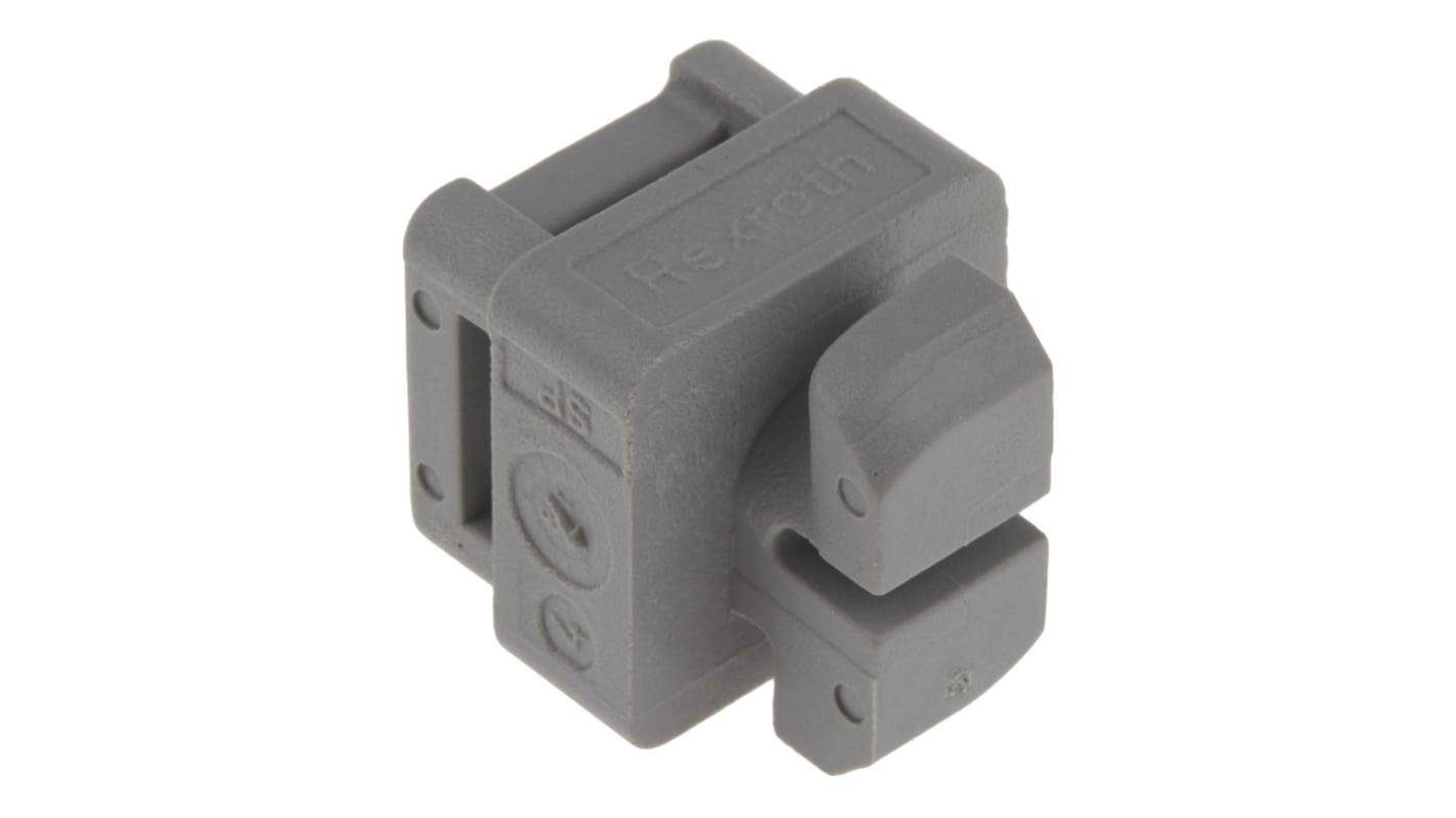 Bosch Rexroth Cable Bracket, 8mm GrooveSlot 40 mm, 45 mm, 50 mm, 60 mm, 80 mm, 90 mm, PA 27mm Internal Width 27mm