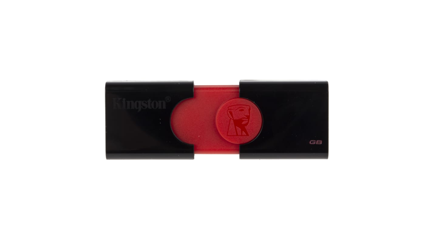 Kingston, USB-Flash-Laufwerk, 16 GB, USB 2.0, USB 3.0, USB 3.1, DT106