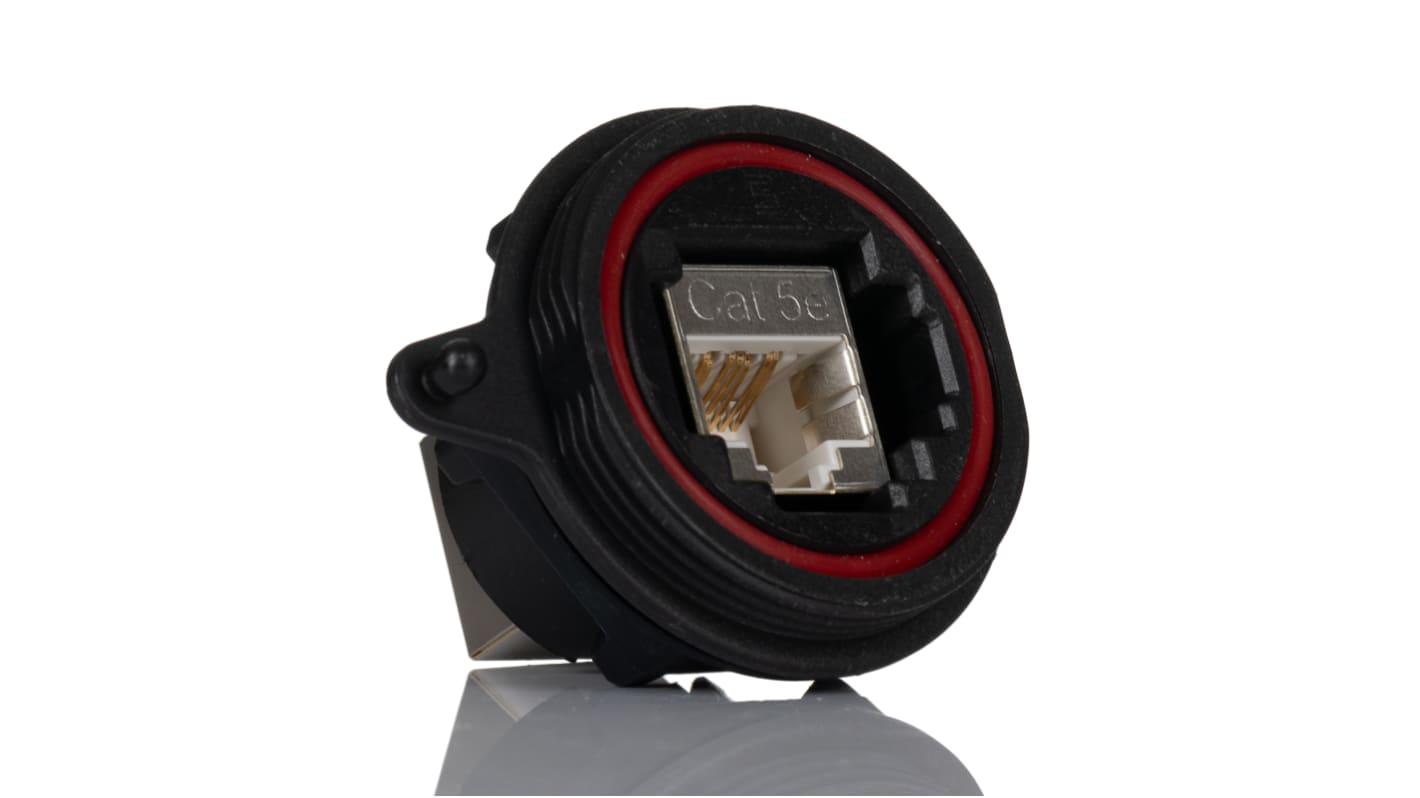 SCRE-01 | Samtec SCRE Series Female RJ45 Connector, Panel Mount, Cat5e | RS