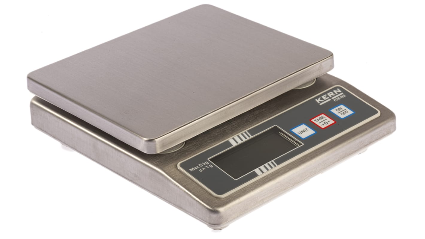 Kern FOB-NS Bench Weighing Scale, 5kg Weight Capacity