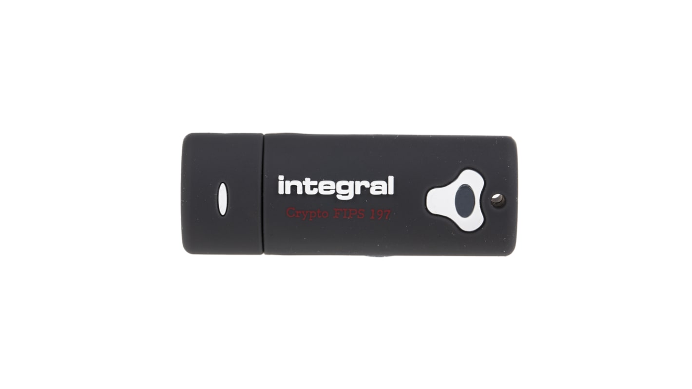 Integral Memory USBフラッシュドライブ 4 GB, USB 3.0, INFD4GCRY3.0197