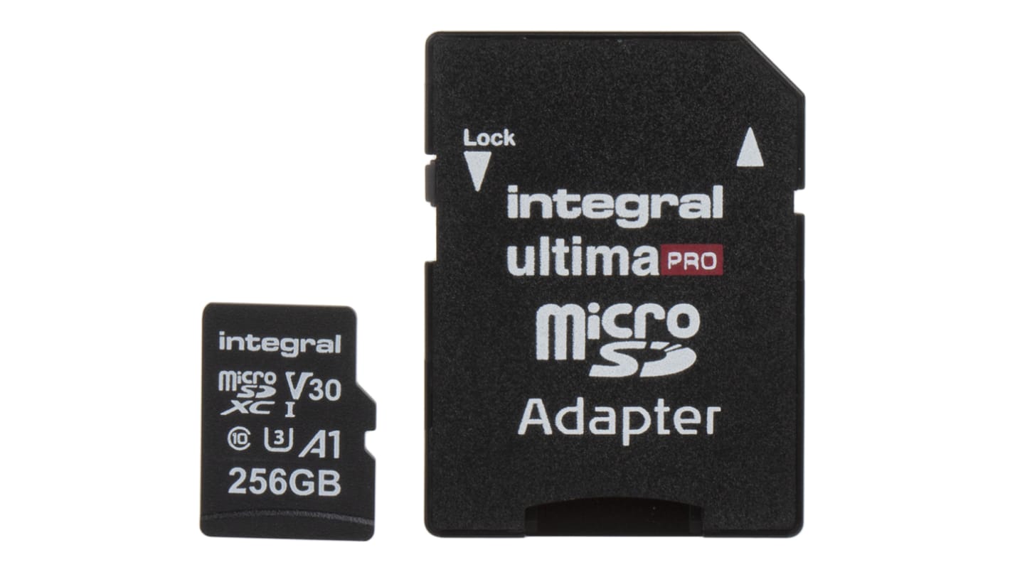 INMSDX256G100/90V30 Integral Memory 256 GB MicroSDXC Micro SD Card